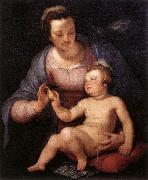 CORNELIS VAN HAARLEM Madonna and Child  vinxg Spain oil painting artist
